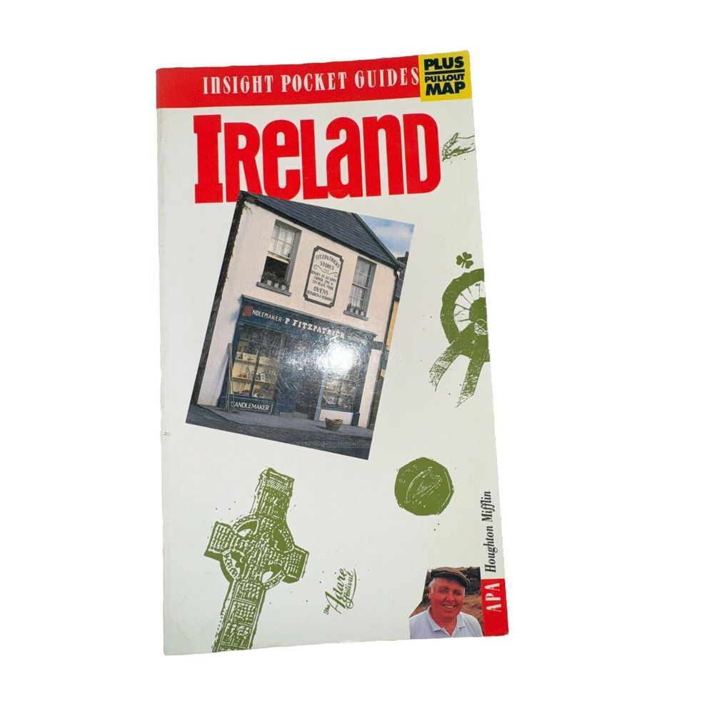 Ireland Insight Pocket Guides Vintage Paperback Book - Used Good Condition